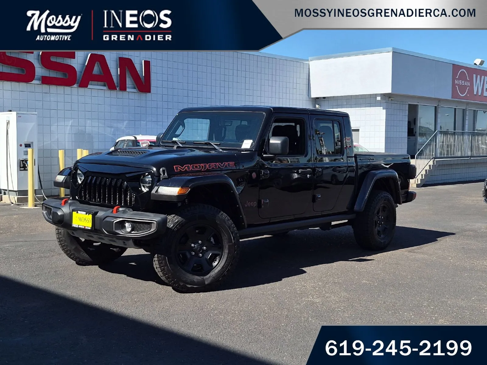 Black 2021 Jeep Gladiator Mojave for sale in National City, CA