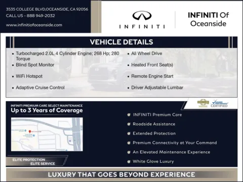 Another view of 2021 INFINITI QX50 ESSENTIAL for sale in Oceanside, CA at Mossy Nissan Oceanside