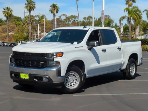 White 2021 Chevrolet Silverado 1500 Work Truck for sale in Oceanside, CA