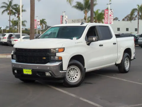 White 2021 Chevrolet Silverado 1500 Work Truck for sale in Oceanside, CA