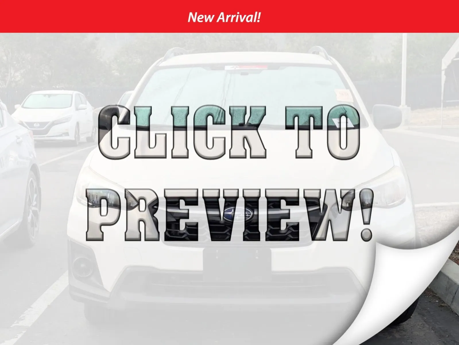 White 2019 Subaru Crosstrek 2.0i for sale in Oceanside, CA