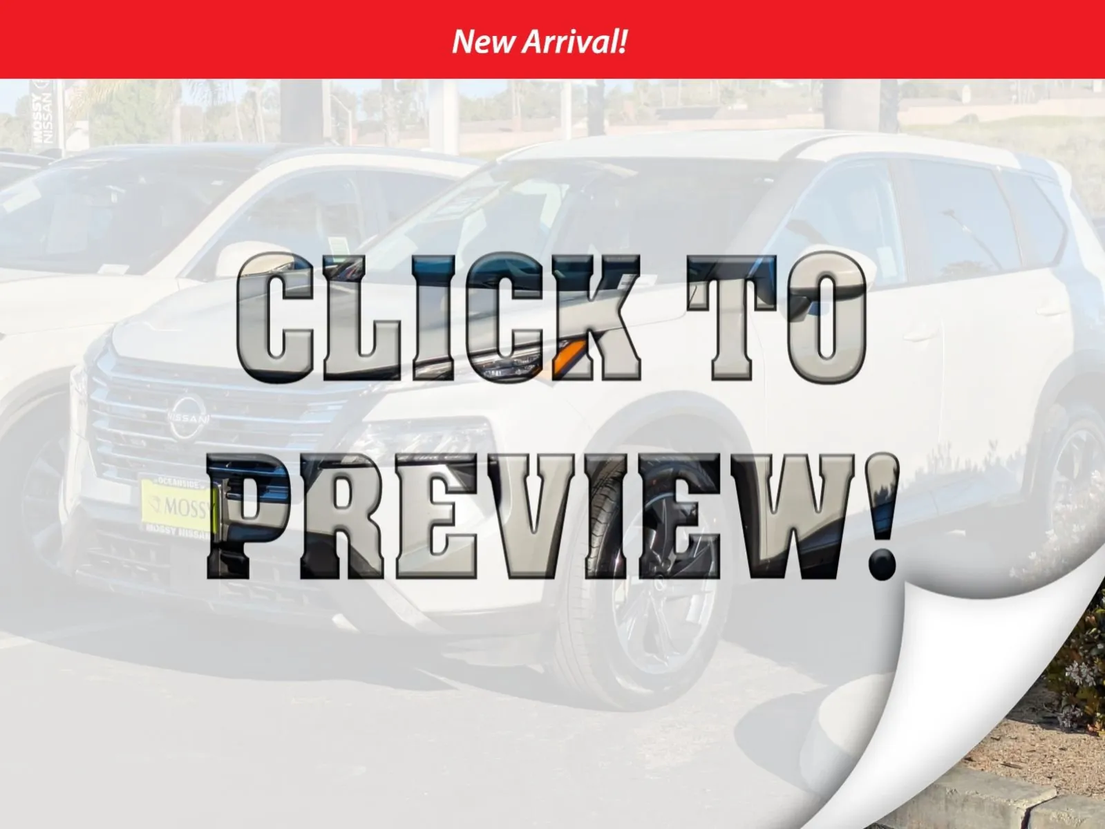 White 2025 Nissan Rogue SV for sale in Oceanside, CA