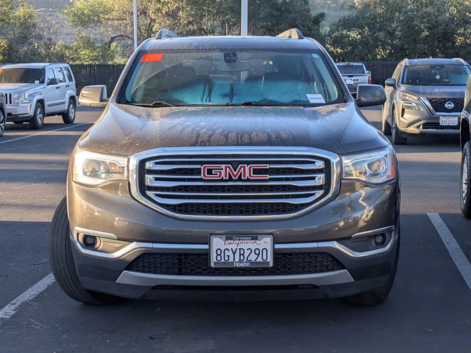 Gray 2019 Gmc Acadia SLT for sale in Oceanside, CA