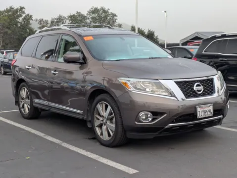 Another view of 2015 Nissan Pathfinder Platinum for sale in Oceanside, CA at Mossy Nissan Oceanside