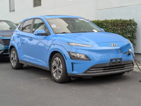 Blue 2022 Hyundai Kona Electric SEL for sale in Oceanside, CA