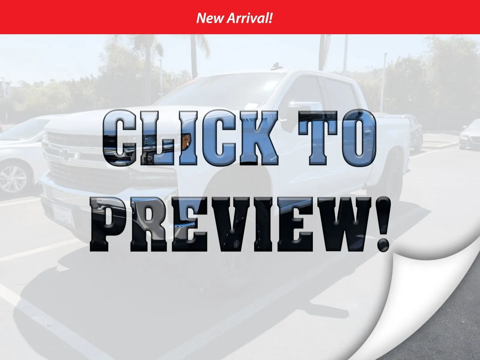 White 2021 Chevrolet Silverado 1500 LT for sale in Oceanside, CA