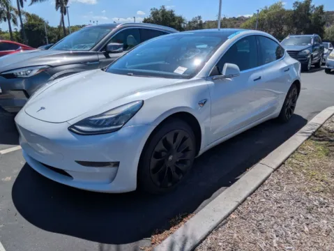 White 2019 Tesla Model 3 Long Range for sale in Oceanside, CA