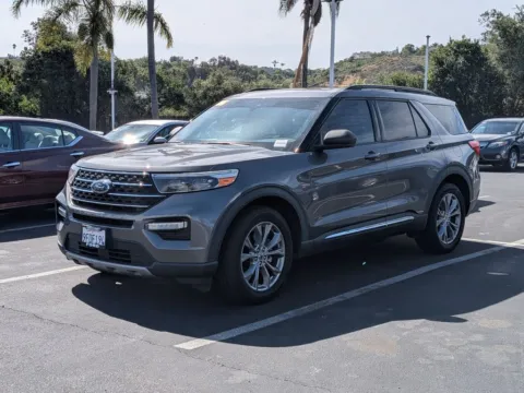 Gray 2022 Ford Explorer XLT for sale in Oceanside, CA