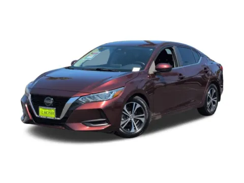 Red 2021 Nissan Sentra SV for sale in Oceanside, CA