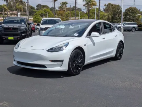 White 2019 Tesla Model 3 Long Range for sale in Oceanside, CA