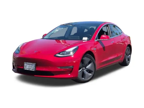Red 2018 Tesla Model 3 Long Range for sale in Oceanside, CA