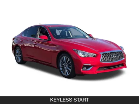 Photos of 2023 INFINITI Q50 LUXE for sale in Oceanside, CA at INFINITI of Oceanside