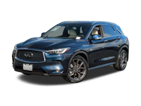 Blue 2021 INFINITI QX50 AUTOGRAPH for sale in Escondido, CA