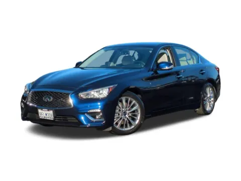 Blue 2023 INFINITI Q50 LUXE for sale in Escondido, CA