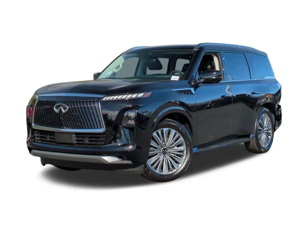 Black 2026 INFINITI QX80 LUXE for sale in Escondido, CA