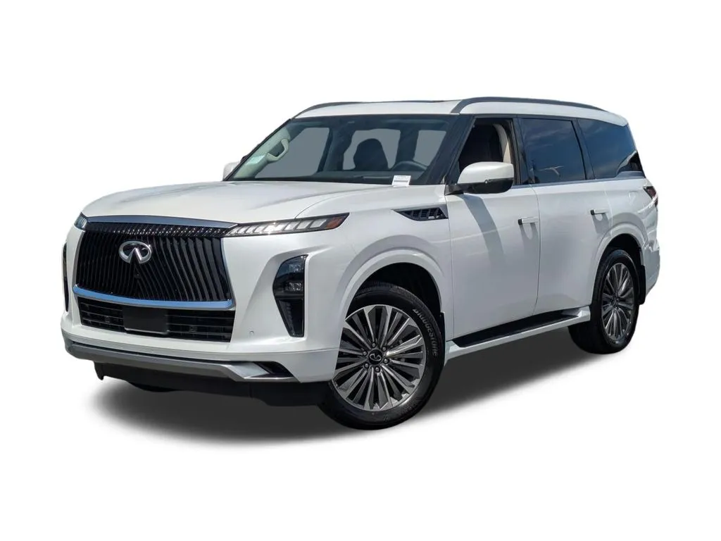 White 2026 INFINITI QX80 LUXE for sale in Escondido, CA