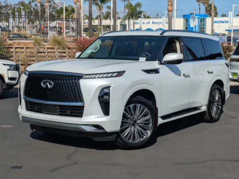 White 2026 INFINITI QX80 LUXE for sale in Escondido, CA