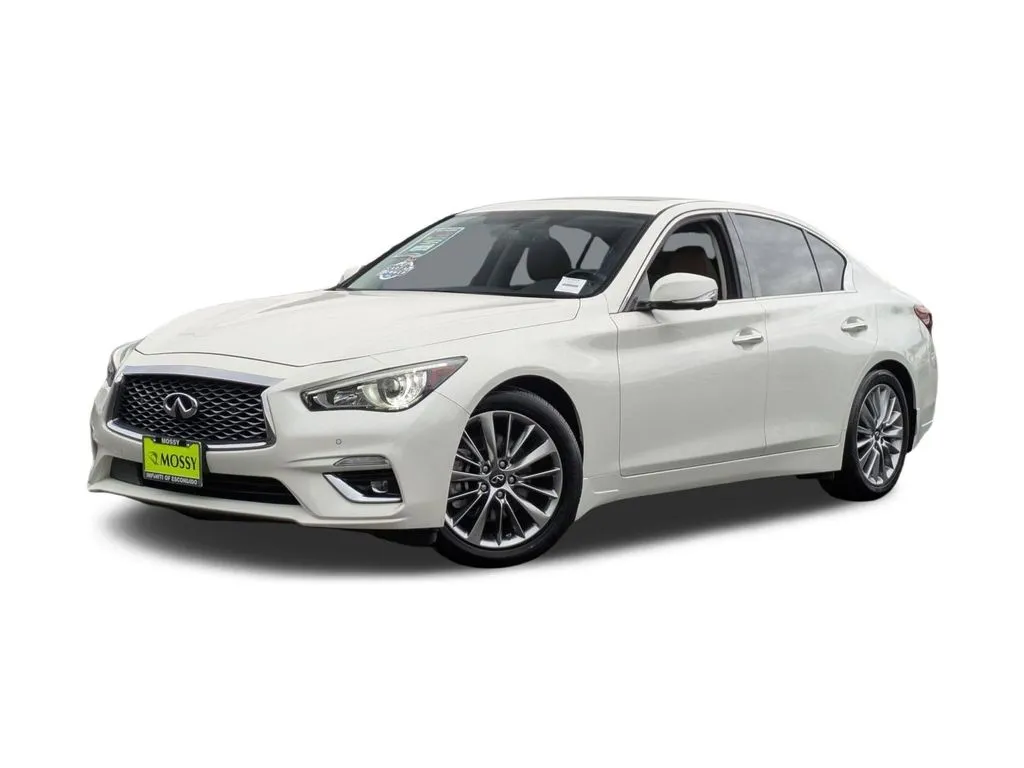 White 2023 INFINITI Q50 LUXE for sale in Escondido, CA