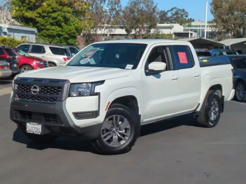 White 2025 Nissan Frontier SV for sale in Escondido, CA