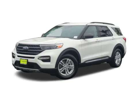 White 2022 Ford Explorer XLT for sale in Escondido, CA