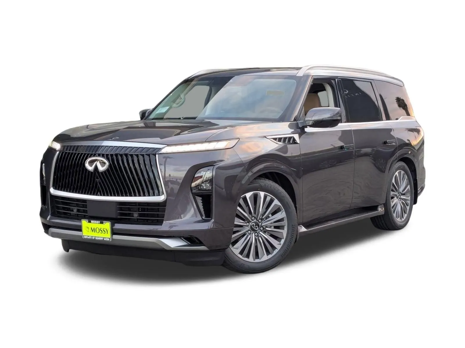 Gray 2026 INFINITI QX80 LUXE for sale in San Diego, CA