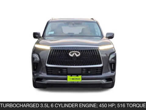 Photos of 2026 INFINITI QX80 LUXE for sale in San Diego, CA at INFINITI of Kearny Mesa
