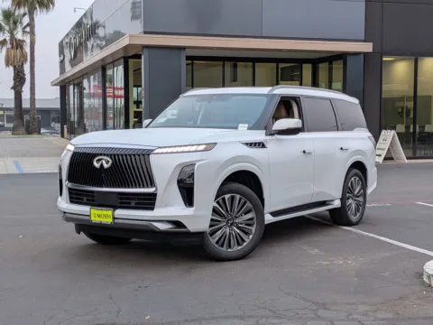 White 2026 INFINITI QX80 LUXE for sale in San Diego, CA