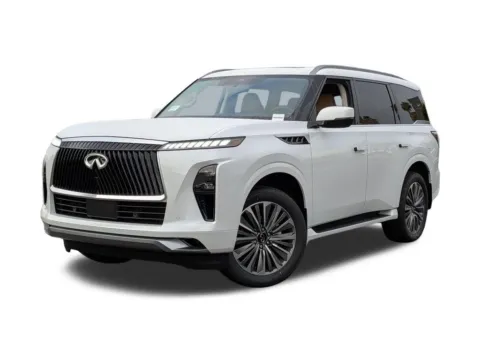 White 2026 INFINITI QX80 LUXE for sale in San Diego, CA