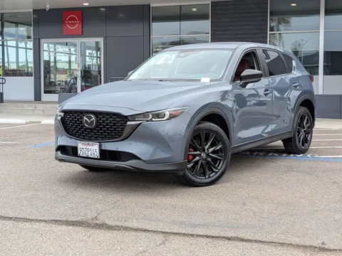 Gray 2023 Mazda CX-5 2.5 S Carbon Edition for sale in San Diego, CA