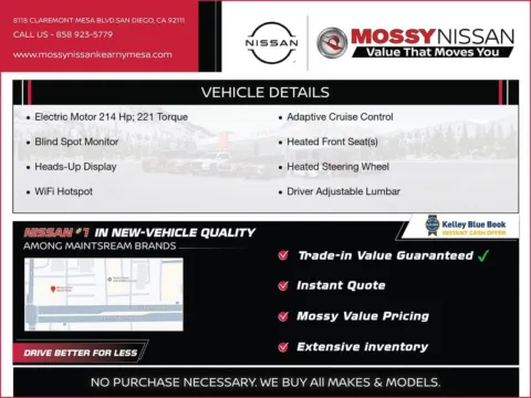 Another view of 2023 Nissan Ariya ENGAGE for sale in San Diego, CA at INFINITI of Kearny Mesa