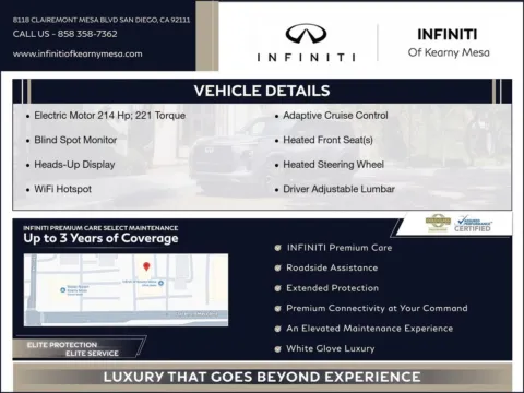 Another view of 2023 Nissan Ariya ENGAGE for sale in San Diego, CA at INFINITI of Kearny Mesa