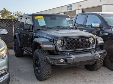 Photos of 2025 Jeep Wrangler Willys 4xe for sale in San Diego, CA at INFINITI of Kearny Mesa