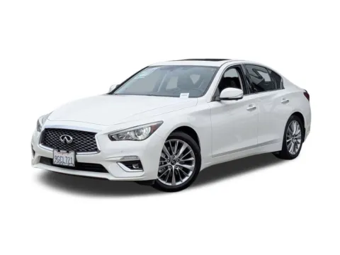 White 2023 INFINITI Q50 LUXE for sale in San Diego, CA