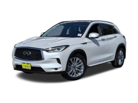 White 2023 INFINITI QX50 LUXE for sale in San Diego, CA