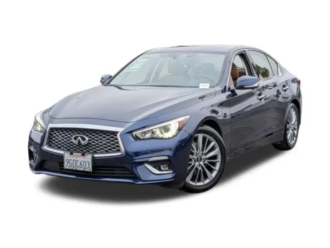 Blue 2023 INFINITI Q50 LUXE for sale in San Diego, CA