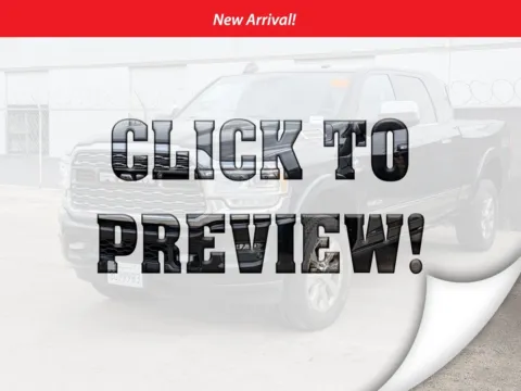 Black 2020 Ram 2500 Limited for sale in San Diego, CA