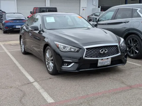 Photos of 2023 INFINITI Q50 LUXE for sale in San Diego, CA at INFINITI of Kearny Mesa