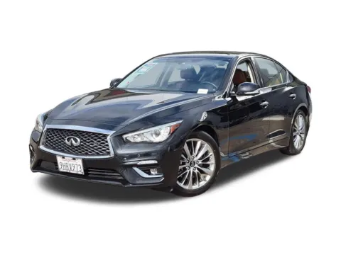 Black 2023 INFINITI Q50 LUXE for sale in San Diego, CA