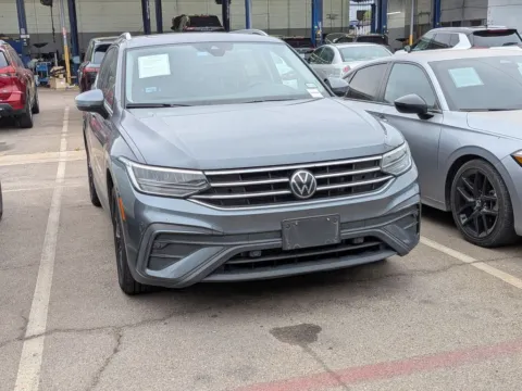 Blue 2022 Volkswagen Tiguan 2.0T SE for sale in San Diego, CA