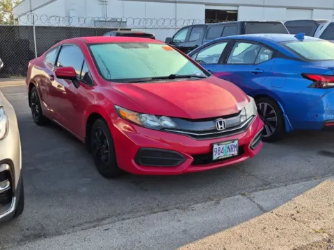 Red 2015 Honda Civic LX for sale in San Diego, CA