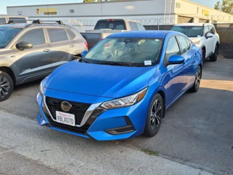Blue 2022 Nissan Sentra SV for sale in San Diego, CA