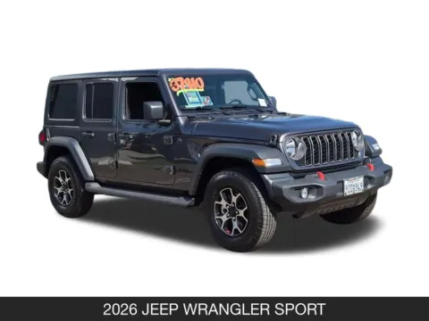 Photos of 2026 Jeep Wrangler Sport for sale in San Diego, CA at INFINITI of Kearny Mesa