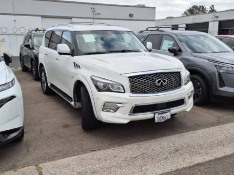 White 2016 INFINITI QX80 for sale in San Diego, CA