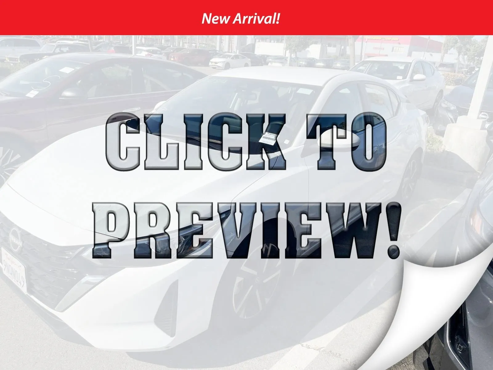 White 2024 Nissan Sentra SV for sale in Chula Vista, CA