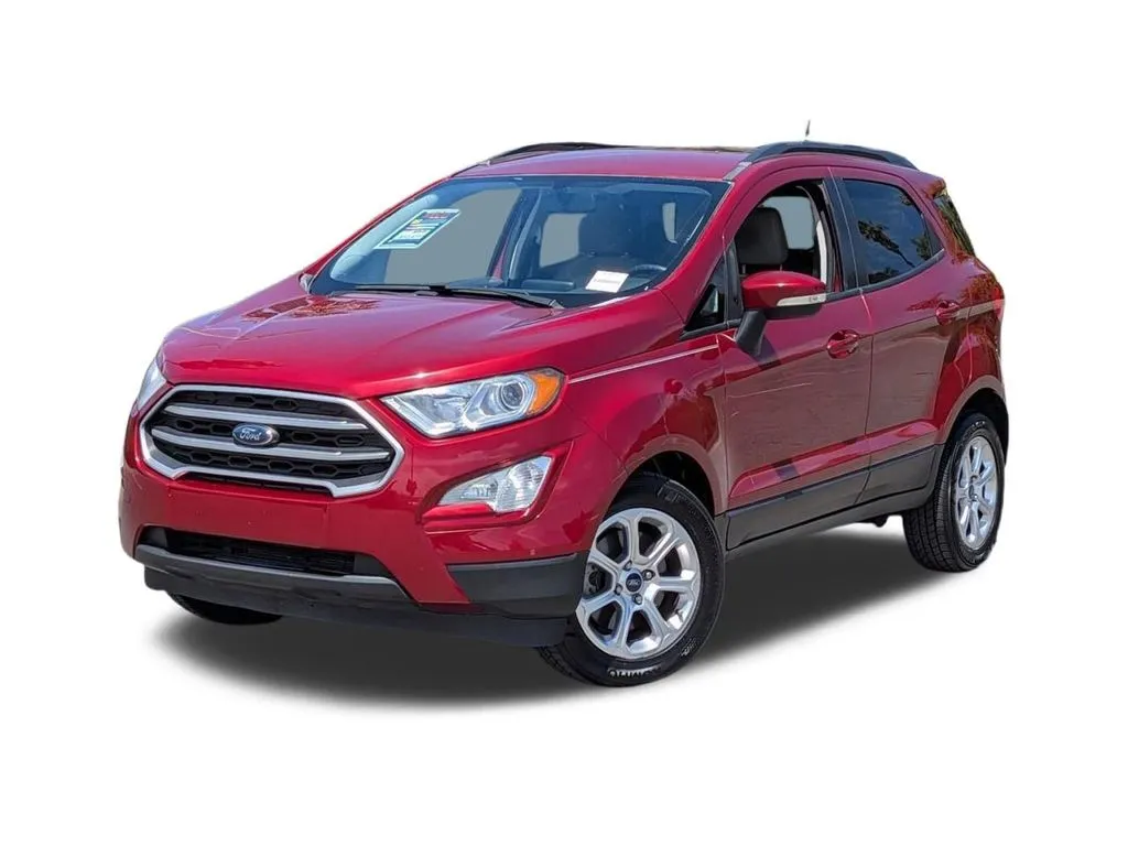 Red 2018 Ford EcoSport SE for sale in Chula Vista, CA