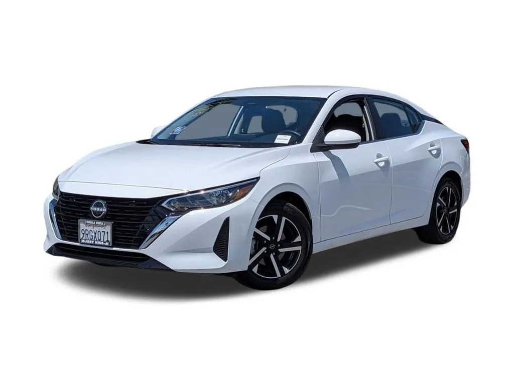 White 2025 Nissan Sentra SV for sale in Chula Vista, CA