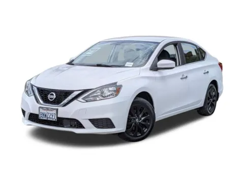 White 2019 Nissan Sentra SV for sale in Chula Vista, CA