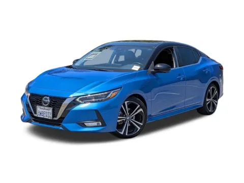 Blue 2021 Nissan Sentra SR for sale in Chula Vista, CA