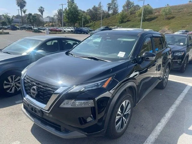 Black 2023 Nissan Rogue SV for sale in Chula Vista, CA