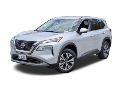 Silver 2021 Nissan Rogue SV for sale in Chula Vista, CA